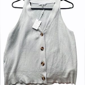 VILA MILANO Glacier Blue Vest